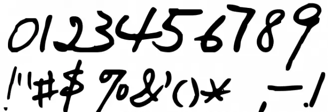 Mumsies Font OTHER CHARS