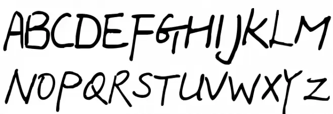 Mumsies Schriftart Groß