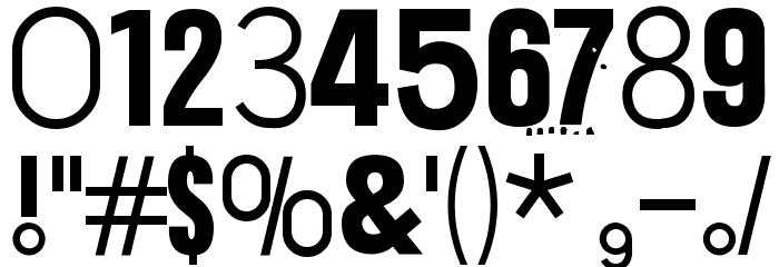 Mumugirous WZN Font OTHER CHARS
