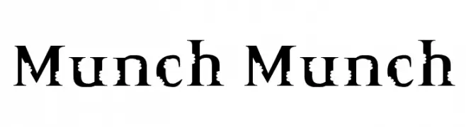 Munch Munch  नि: शुल्क फ़ॉन्ट्स डाउनलोड