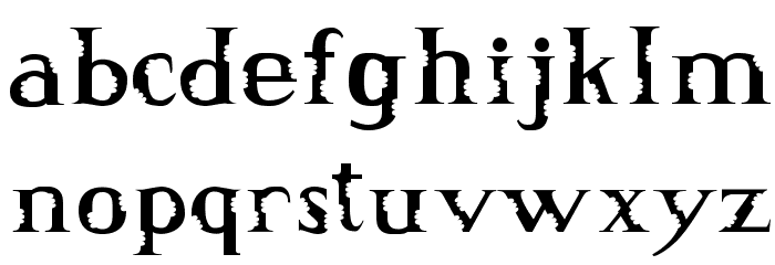 Munch Munch Font LOWERCASE