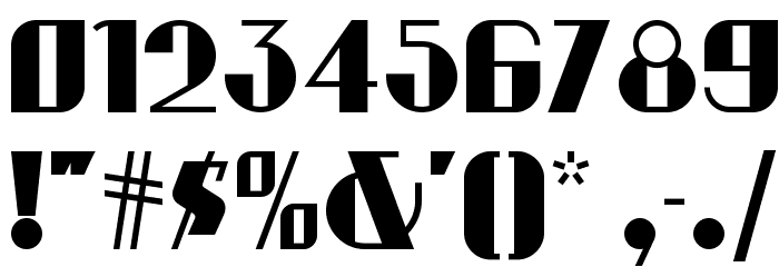 Munchausen NF Font OTHER CHARS