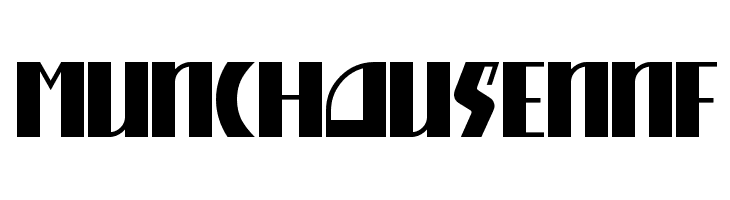MunchausenNF Font