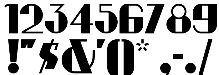 MunchausenNF Font OTHER CHARS