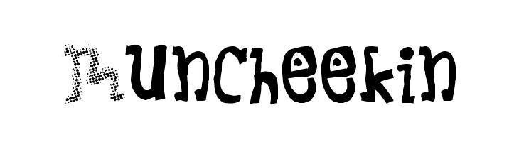 Muncheekin  Frei Schriftart Herunterladen