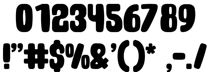 Munchkin Cream Font OTHER CHARS