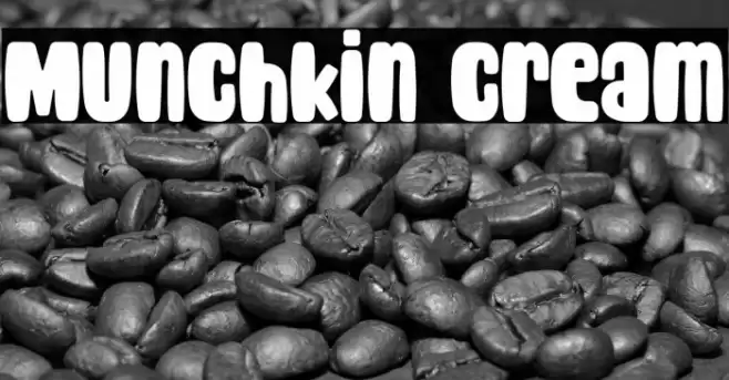 Munchkin Cream Font examples