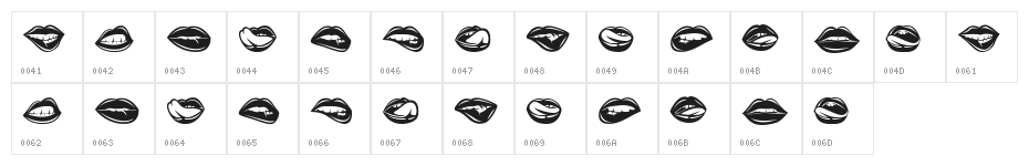 Mund Regular Character Map