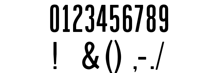 MundaneGothic-Regular Font OTHER CHARS