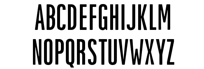 MundaneGothic-Regular Font LOWERCASE