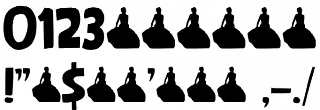 Mundbind NL DEMO Regular Font OTHER CHARS