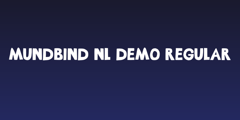 Mundbind NL DEMO Regular Social Header