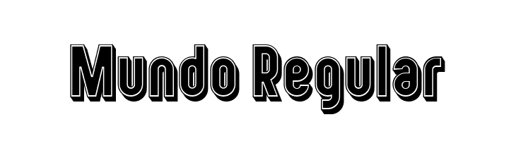 Mundo Regular  Free Fonts Download