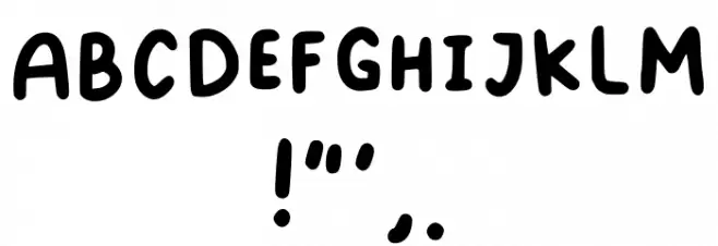 Mungil Regular Font OTHER CHARS