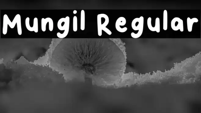 Mungil Regular Font examples