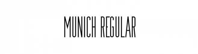 Munich Regular  Fuentes Gratis Descargar