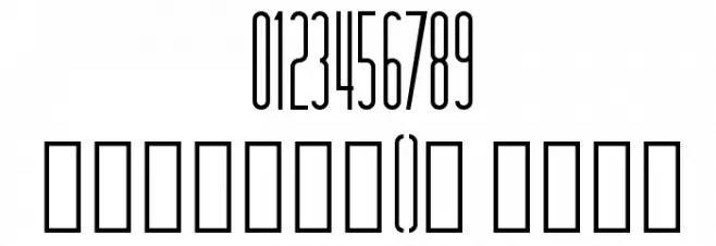 Munich Regular Font OTHER CHARS