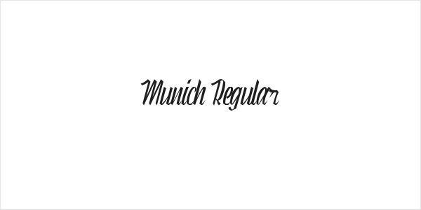Munich Regular Logo