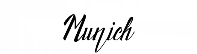 Munich  Frei Schriftart Herunterladen