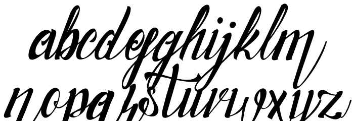 Munich Font LOWERCASE