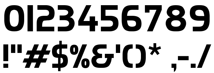 Munistic Font OTHER CHARS