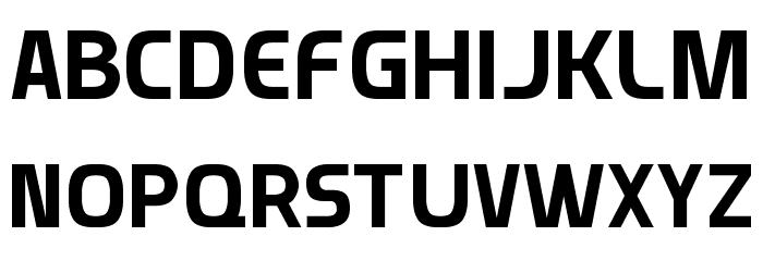 Munistic Font LOWERCASE