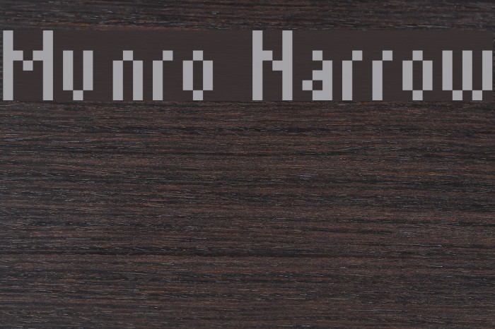 Munro Narrow Font examples