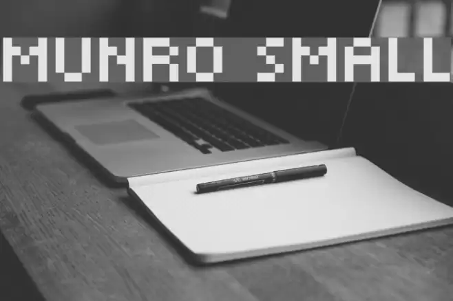 Munro Small फ़ॉन्ट examples