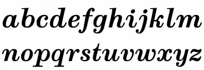 Munson Bold Italic Fuentes MINÚSCULAS