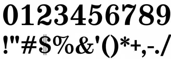 Munson Bold Font OTHER CHARS