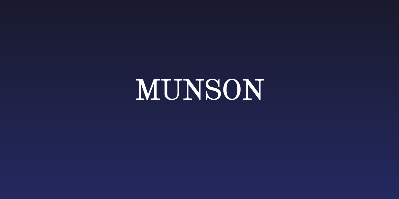 Munson Social Header