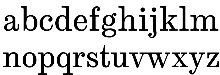 Munson Font LOWERCASE