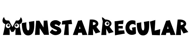 Munstar Regular  لخطوط تنزيل