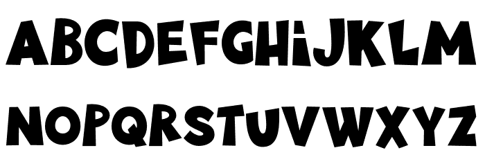 Munstar Regular Font LOWERCASE