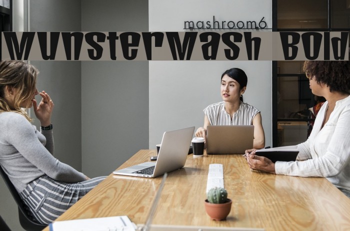 MunsterMash Bold Font examples