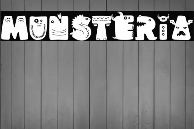 Munsteria 字体 examples