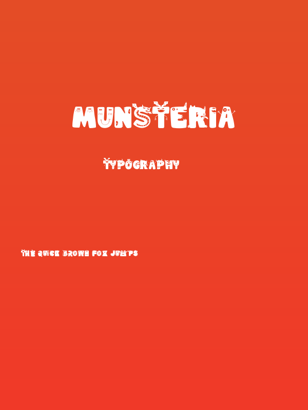 Munsteria Poster