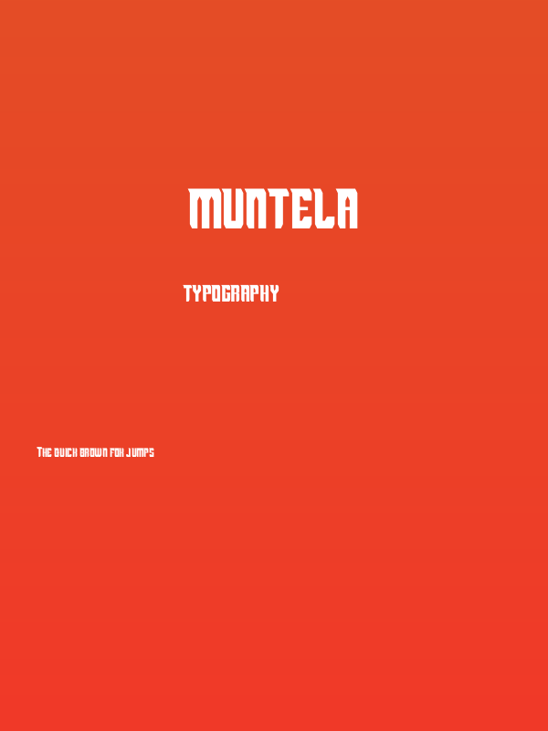 Muntela Poster