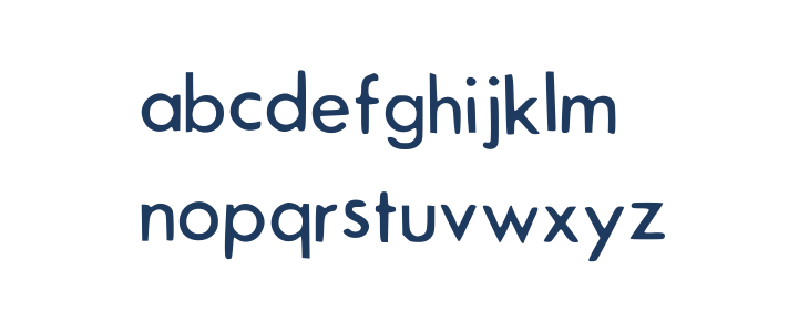 Muppets Regular Lowercase