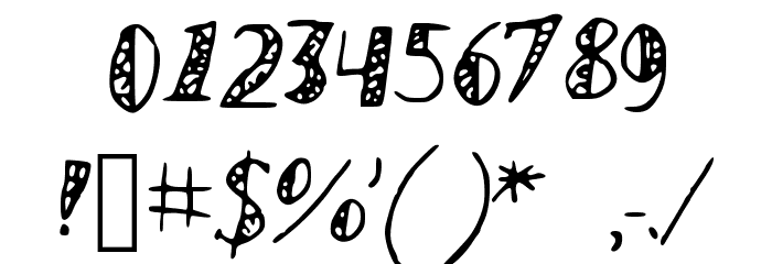 MuraLetters Font OTHER CHARS