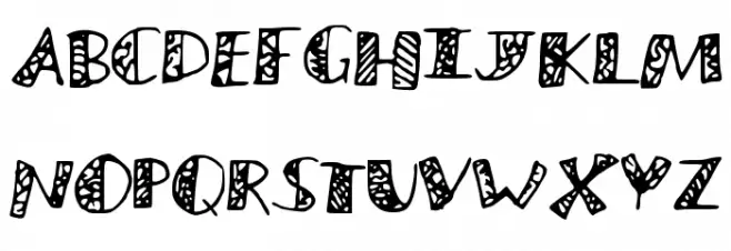 MuraLetters Шрифта ВЕРХНИЙ