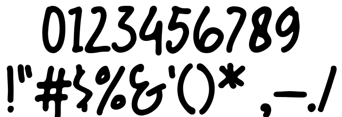 Murah Regular फ़ॉन्ट अन्य घर का काम