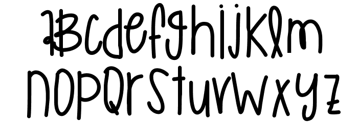 MurakamiRilapika Font LOWERCASE