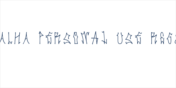 Muralha PERSONAL USE Regular Logo