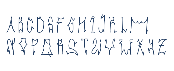 Muralha PERSONAL USE Regular Lowercase