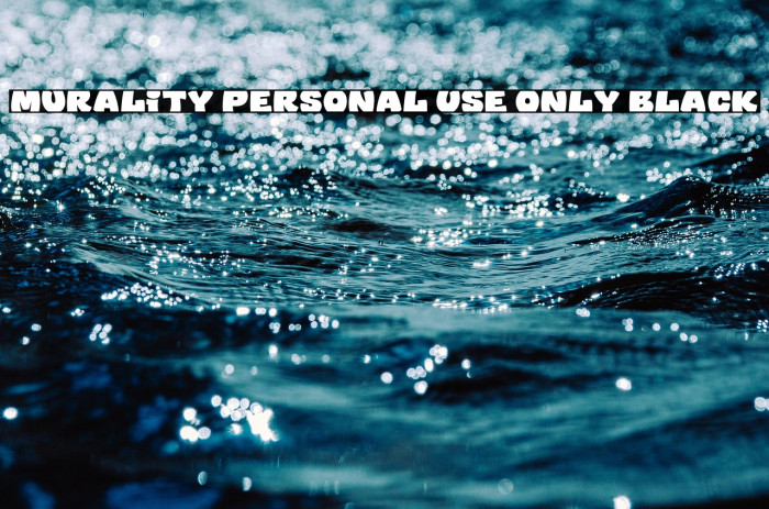 Murality PERSONAL USE ONLY Black Example 3