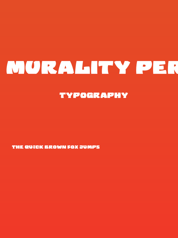 Murality PERSONAL USE ONLY Black Poster