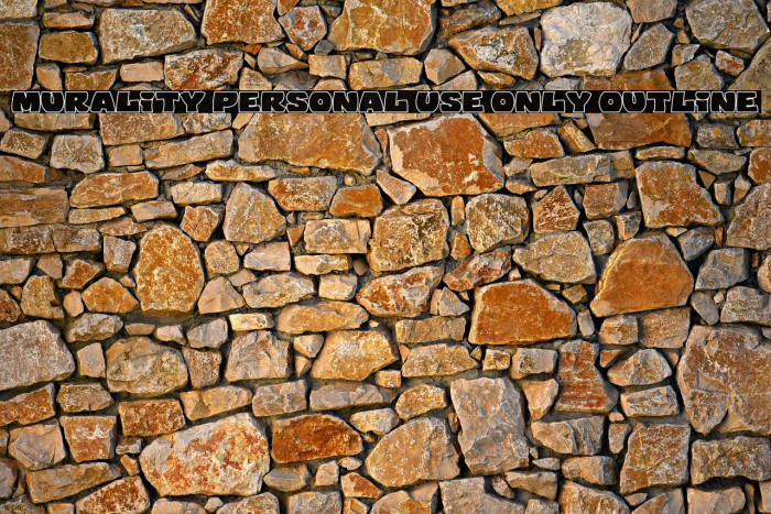 Murality PERSONAL USE ONLY Outline Example 2