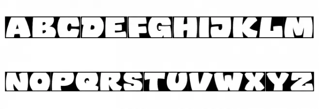 Murality PERSONAL USE ONLY Regular Font UPPERCASE