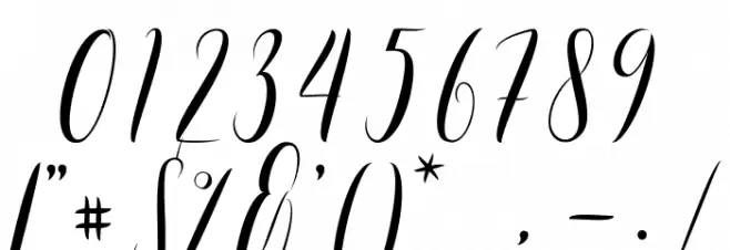 Murano Font OTHER CHARS